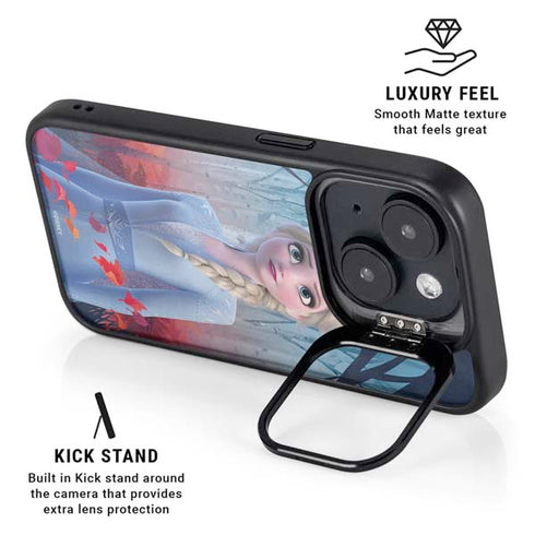 Disney Frozen II Elsa iPhone 15 Kickstand Case